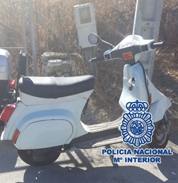 Málaga policía nacional robo de motocicletas clásicas