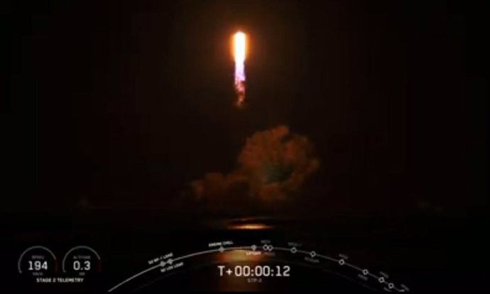 Despegue del Falcon Heavy en su tercera misión