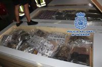 Interceptado en Málaga un camión con 1.000 kilos de hachís y 225 de marihuana ocultos en paneles de aislamiento