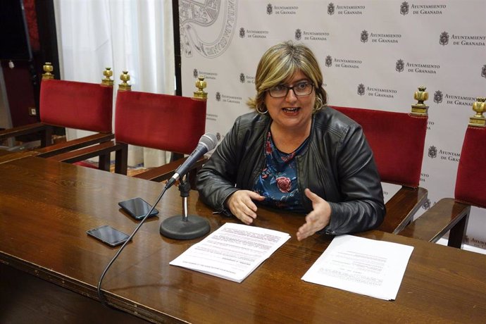 La concejal del PSOE de Granada Ana Muñoz en imagen de archivo