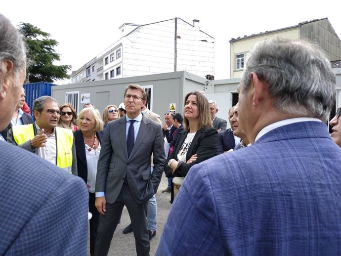 El presidente de la Xunta en un acto en Lugo.