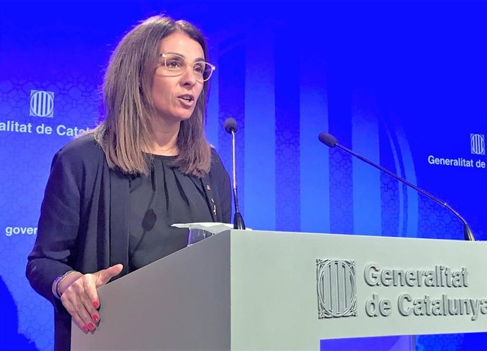 La portavoz de la Generalitat, Meritxell Budó