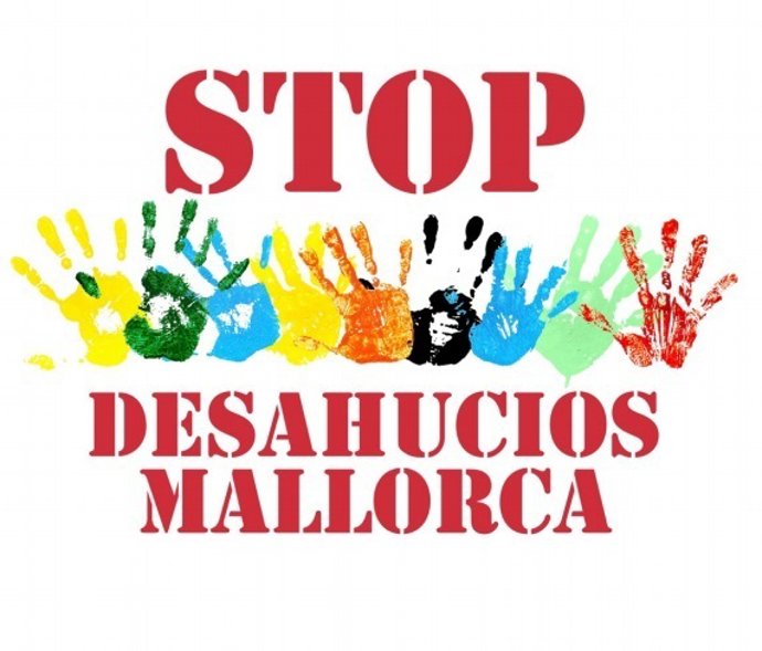 Logotip de l'entitat Stop Desnonaments Mallorca.