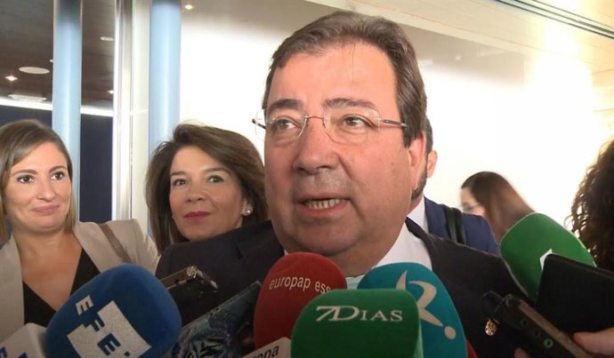 El presidente de la Junta, Guillermo Fernández Vara