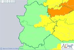 Alertas por calor en Extremadura para el 27 de junio