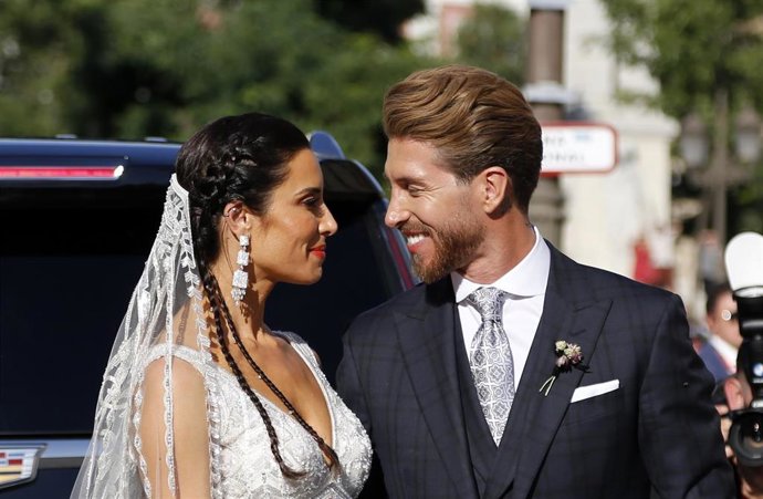 Sergio Ramos y Pilar Rubio en una imagen de archivo