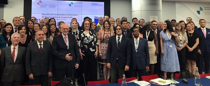 Reunión de coordinadores nacionales y responsables de Cooperación iberoamericanos en Madrid con vistas a la Cumbre de Andorra en 2010