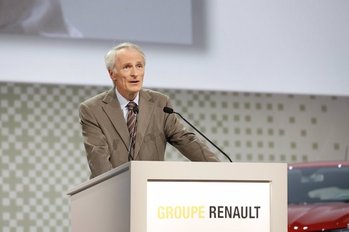 Jean-Dominique Senard, presidente del grupo Renault