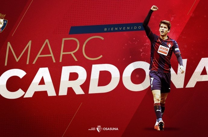 El nuevo jugador del CA Osasuna Marc Cardona