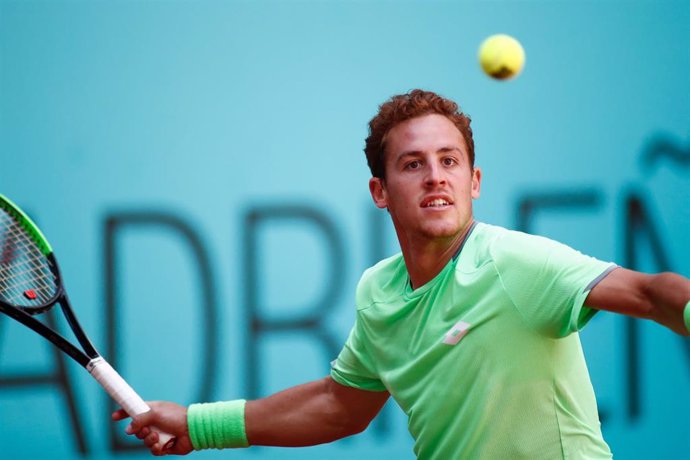 Roberto Carballes Baena (ESP) during the Mutua Madrid Open 2019 (ATP Masters 1000 and WTA Premier) tenis tournament at Caja Magica in Madrid, Spain, on May 05, 2019.
