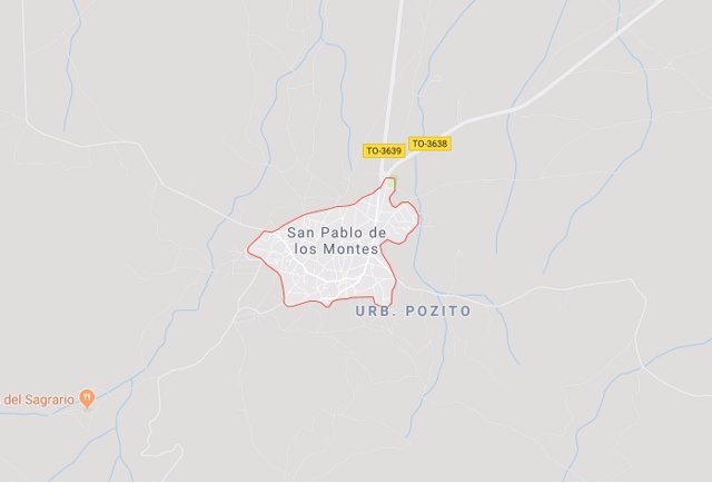 Imagen de San Pablo de los Montes en Google Maps