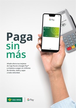 Caja Rural de Salamanca introduce el sistema Google Pay