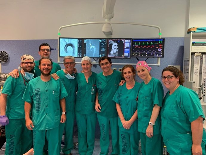 El Hospital Virgen De La Victoria Cumple Veinte Años De Experiencia En La Utilización De Técnicas Endovasculares Para El Tratamiento Reparador De La Aorta Torácica