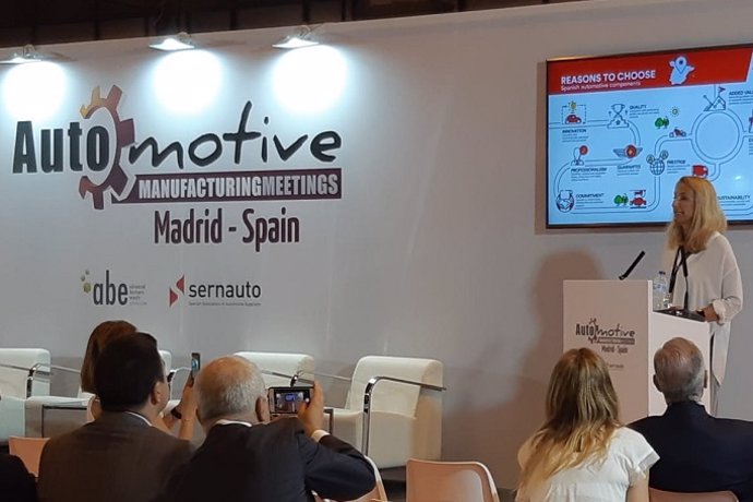 María Helena Antolin, presidenta de Sernauto, en Automotive Meetings Madrid