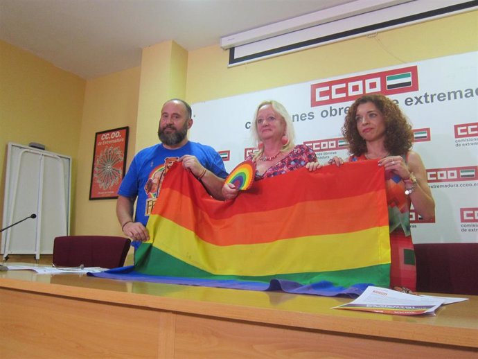 Presentación del departamento LGBTI de CCOO de Extremadura