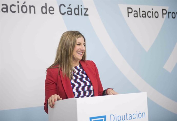 La presidenta de la Diputación de Cádiz, Irene García
