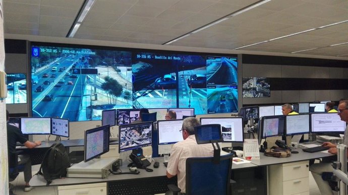 Imagen del Centro de Gestión de Movilidad del Ayuntamiento de Madrid