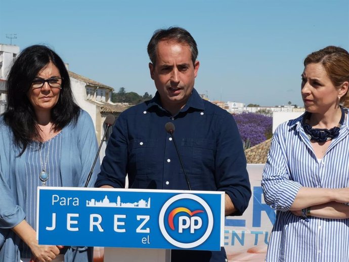 Antonio Saldaña, candidato del PP en Jerez