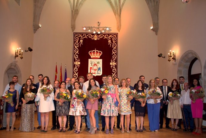 Homenaje a los jurados en la Diputación en el marco de las fiestas de Soria