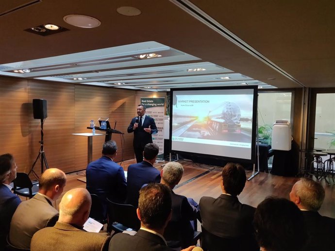 Presentación del informe 'El mercado logístico en España 2019' de BNP Paribas Real Estate.