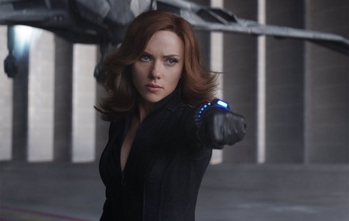 Scarlett Johanson es Black Widow en el universo Marvel