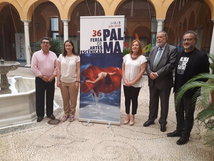 Autoridades en la presentación de la Feria de Artes Escénicas de Andalucía