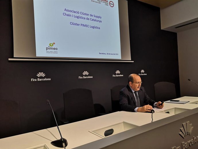 El presidente de Pimec Logística, Ignasi Sayol
