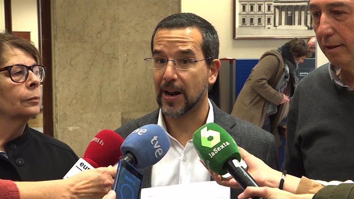 El primer secretario de Organización de Podemos, Sergio Pascual