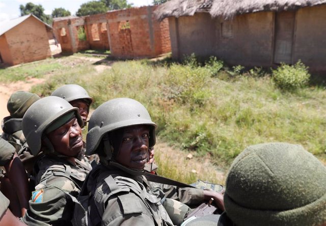 Soldados en República Democrática del Congo