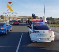 Normalizada la circulación en la A-4 tras el accidente entre un camión y un turismo en La Carolina (Jaén)