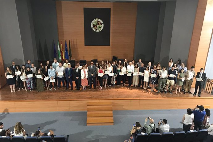Clausura del curso de posgrado 2018-2019 de la Universidad de Jaén.