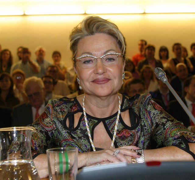 Divina López, exconcejala del PP del Ayuntamiento de Logroño, y presidenta de la AECC en La Rioja