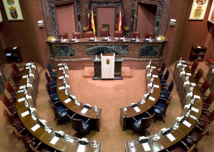 Imagen de la Asamblea Regional vacía