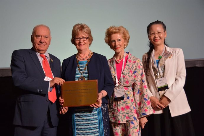 La Organización Colegial de Enfermería de España recibe el premio a la inclusividad del Consejo Internacional de Enfermeras en su categoría de oro