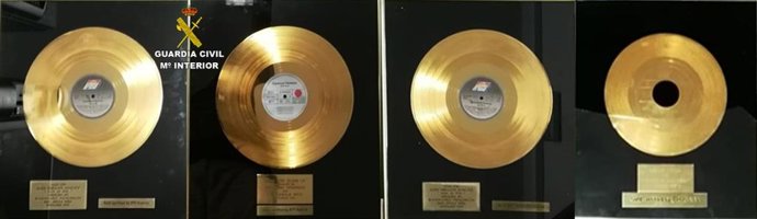 Discos de oro robados