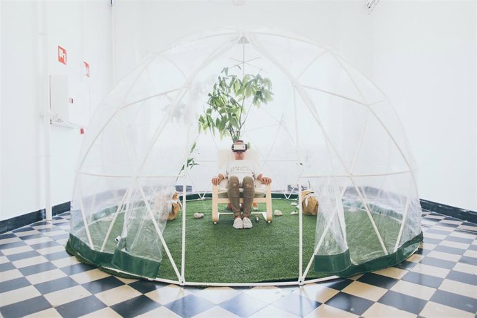 La Térmica instala The Bubble, una experiencia de realidad virtual que invita a la meditación