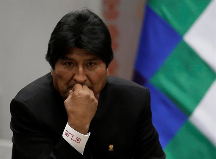 El presidente de Bolivia, Evo Morales