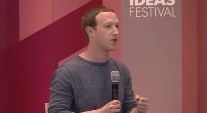 El CEO de Facebook, Mark Zuckerberg, en el Festival de Ideas de Aspen