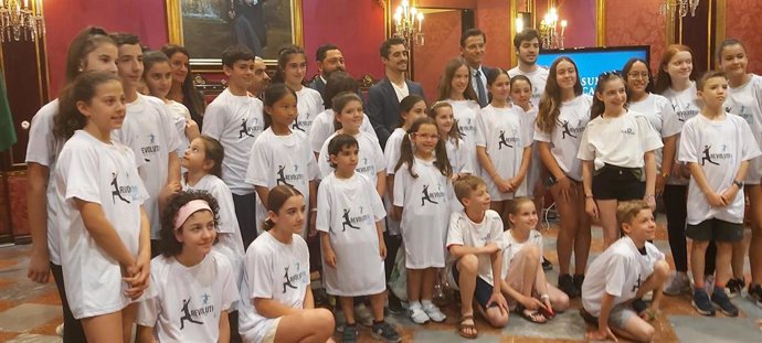 Presentación del campus de verano del patinador Javier Fernández