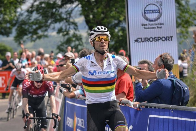 Alejandro Valverde gana la primera etapa de la Ruta de Occitania