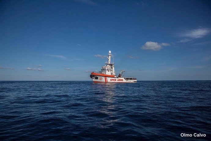 El vaixell de l'ONG Proactiva Open Arms