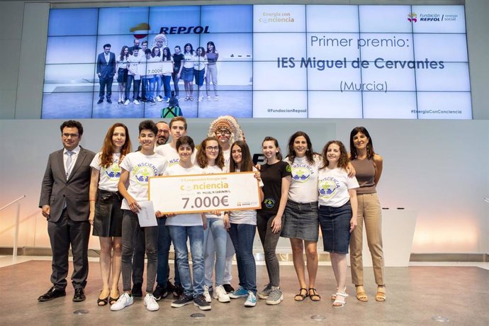 Ganadores del V concurso sobre eficiencia energética de la Fundación Repsol.