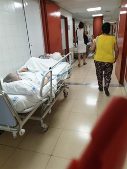 Imagen de los pasillos del servicio de Urgencias del Hospital Gregorio Marañón