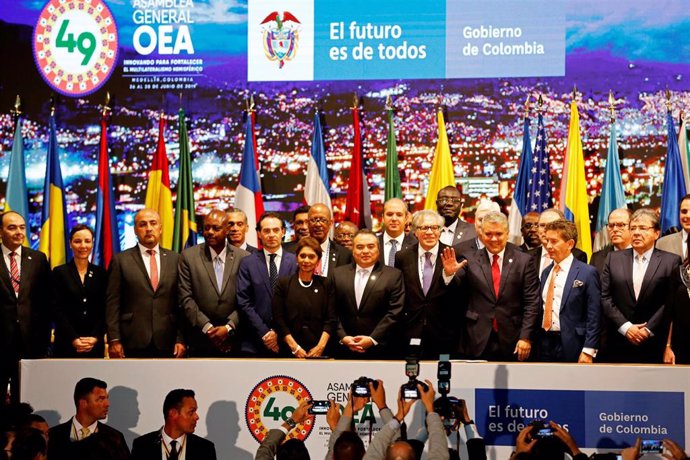 Jefes de Estado y de Gobierno en la 49 Asamblea General de la OEA