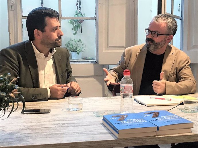 Los periodistas Marc Argemí y Miquel Pellicer