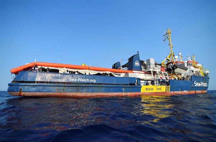 Barco de la ONG Sea Watch