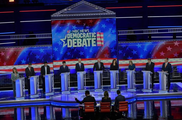 Debate de las primarias del Partido Demócrata