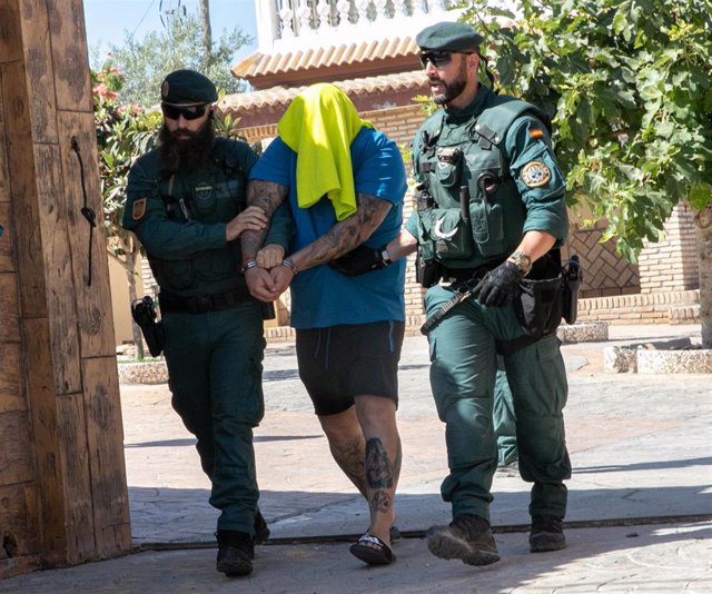 Operación contra el narcotráfico en Coria del Río