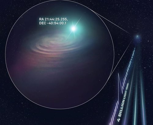 Localización de emisión FRB a 4.000 años luz