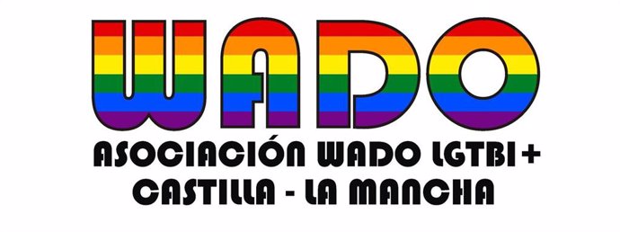 Cartel de la Asociación WADO LGTBI+ Castilla-La Mancha.